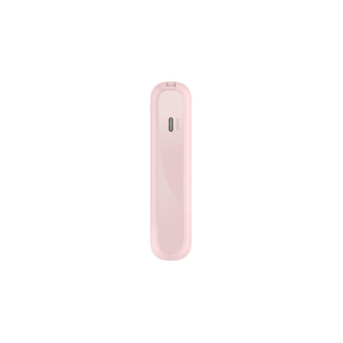 Belkin Batterie externe 10000 mAh avec cable USB-C intégre pink