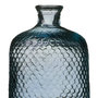 Voir la diapositive 2 : FORNORD Vase Serena verre recyclé bleu 7L D18.5 H42