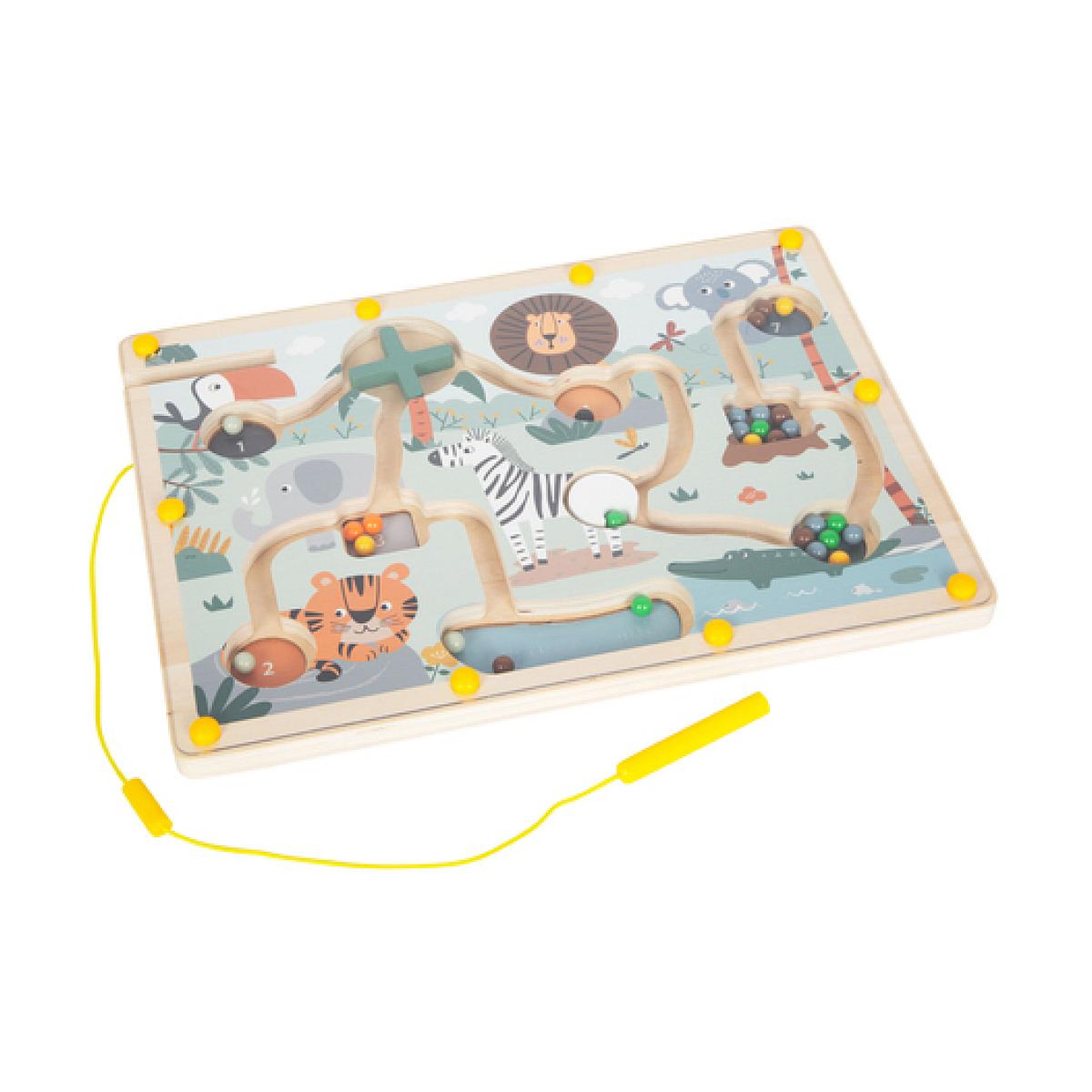 SMALLFOOT Labyrinthe magnetique Safari