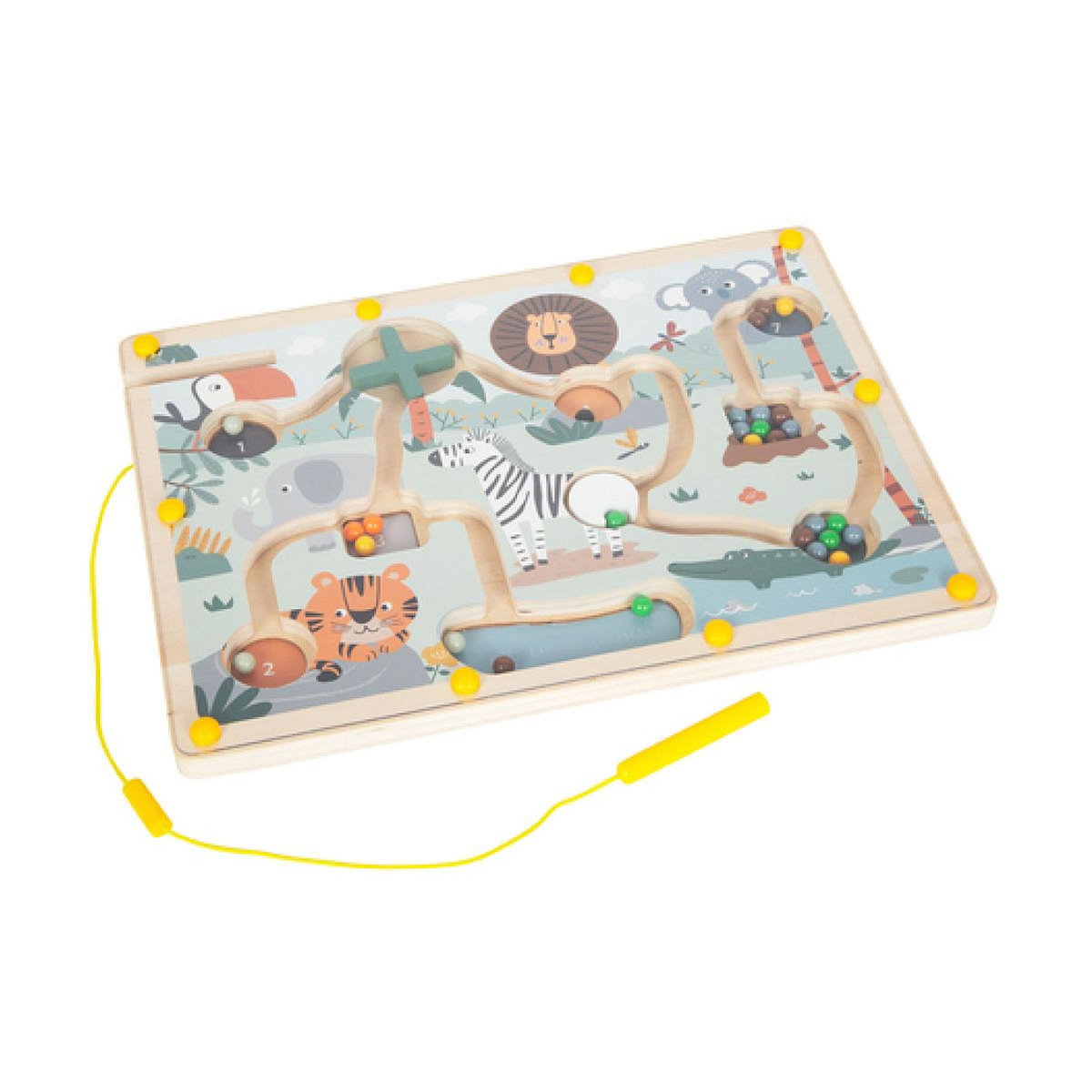 SMALLFOOT Labyrinthe magnetique Safari