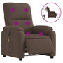Voir la diapositive 2 : VIDAXL Fauteuil inclinable de massage electrique marron