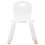 Voir la diapositive 2 : Atmosphera Kids Chaise Enfant  Douceur' 50cm Blanc