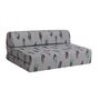 Voir la diapositive 1 : Chauffeuse 2 places tissu PLUME
