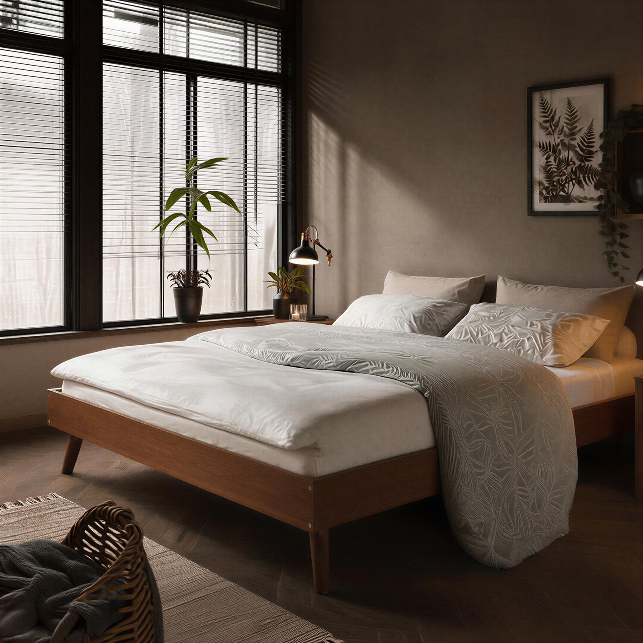 Voir la diapositive 3 : IDIMEX Lit futon karri 140 x 200 cm, en bois massif