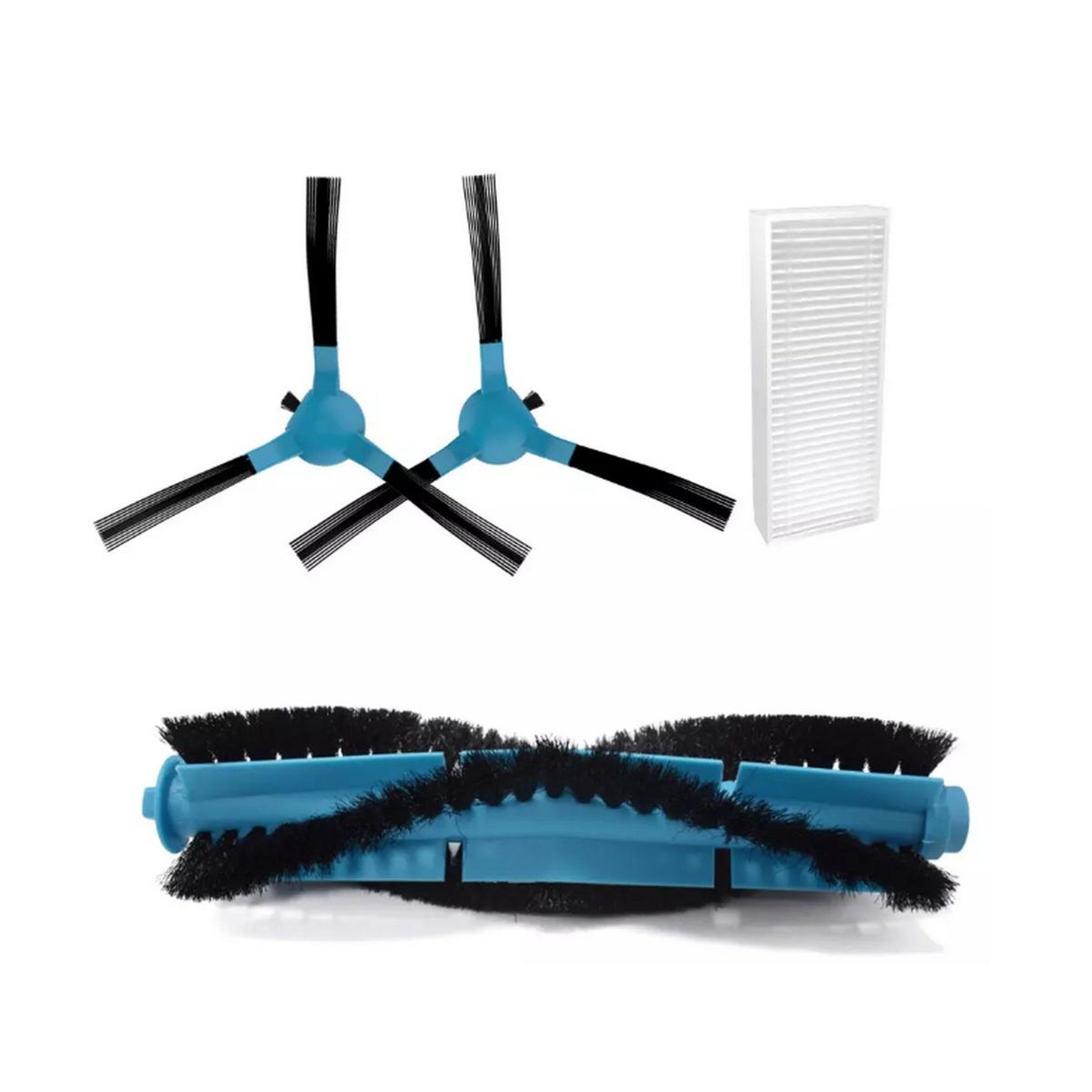 EZICLEAN Brosse et filtre noir - packbrossesfiltreibotz7