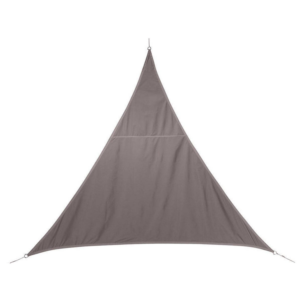 HESPERIDE Voile d'ombrage triangulaire 3 x 3 x 3 m - Curacao - Taupe - Hespéride