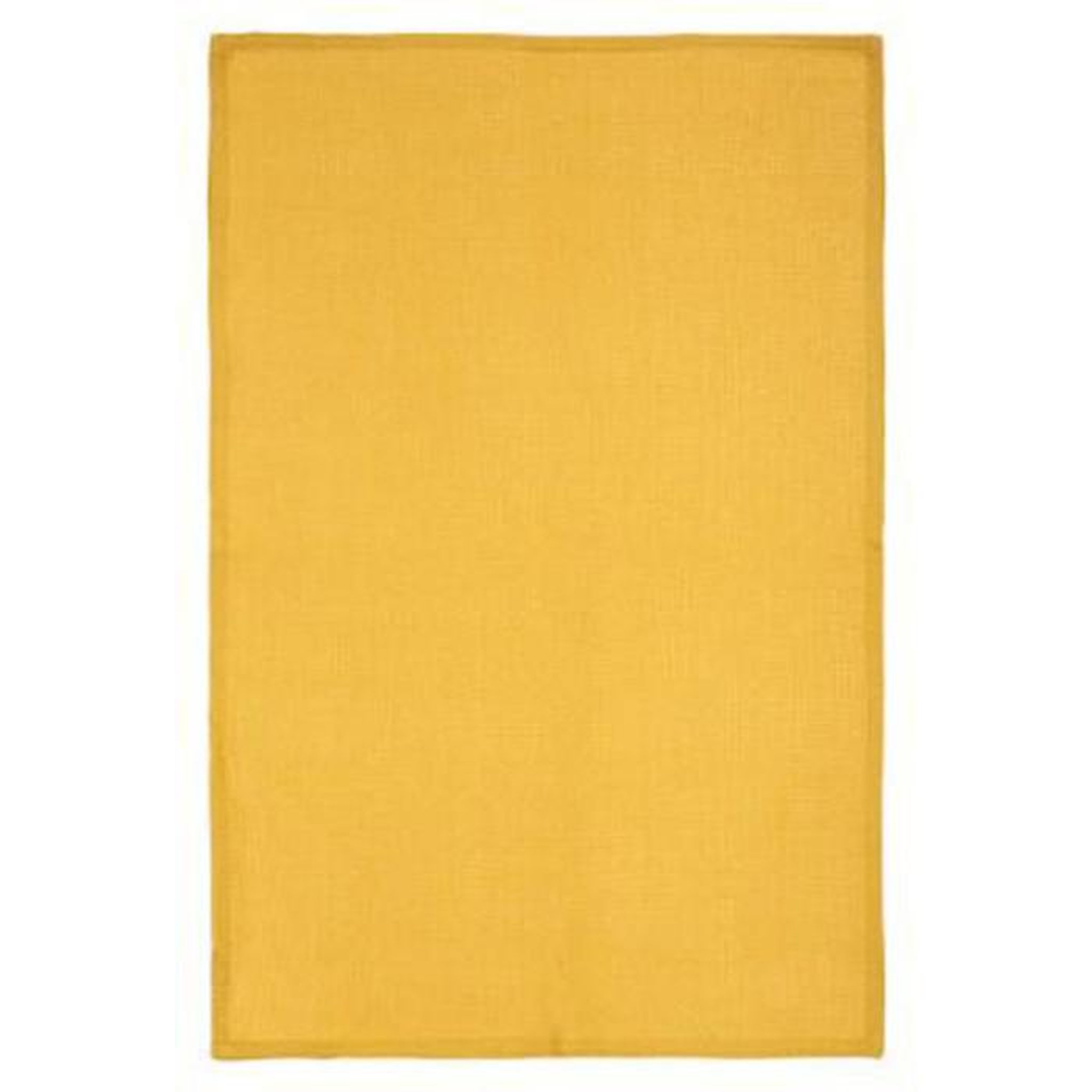 Voir la diapositive 4 : ATMOSPHERA Lot de 3 torchons  imprimé  45x70cm ocre