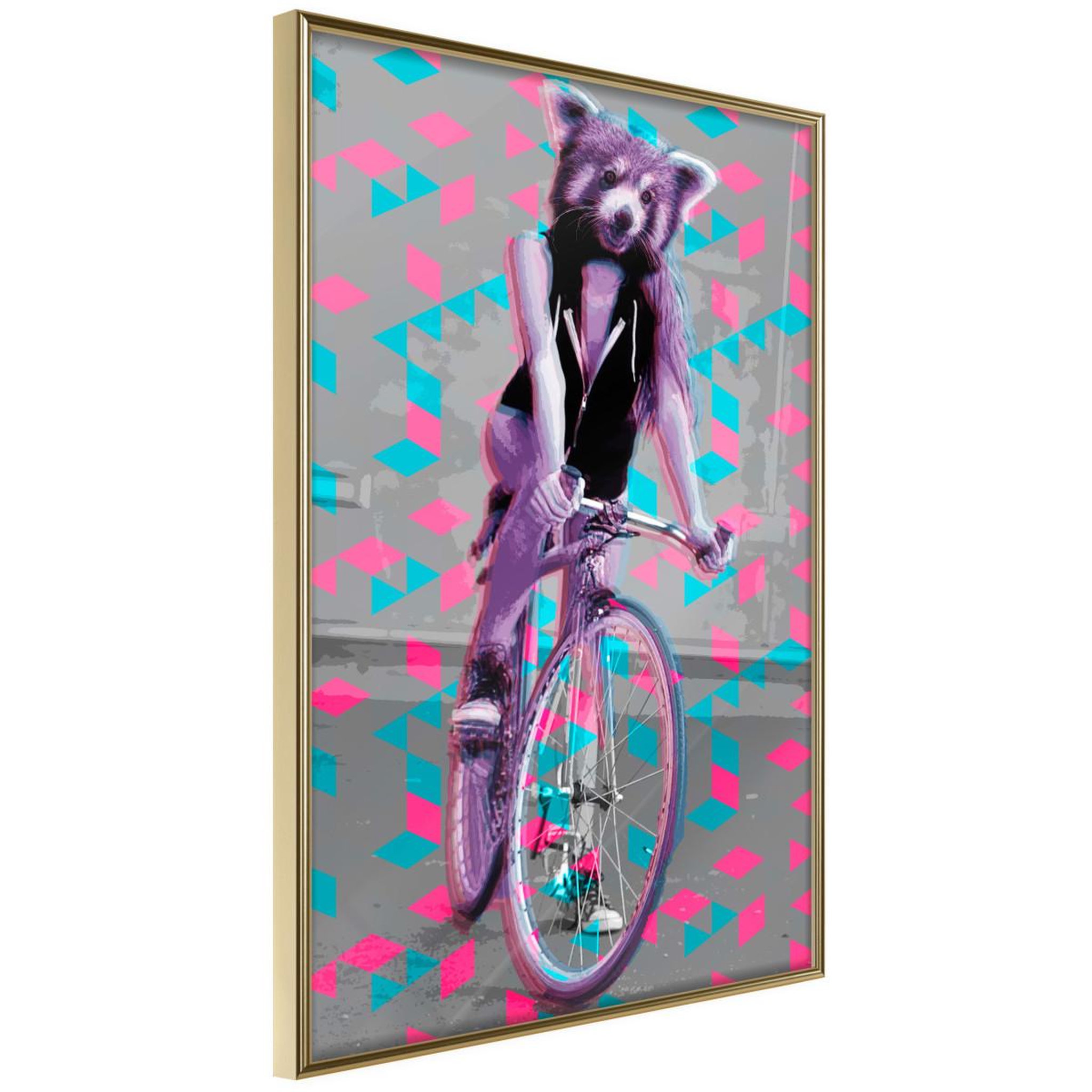 Paris Prix Affiche Murale Encadrée  Extraordinary Cyclist