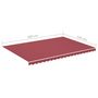 Voir la diapositive 6 : VIDAXL Tissu de remplacement pour auvent Bordeaux rouge 5x3,5 m