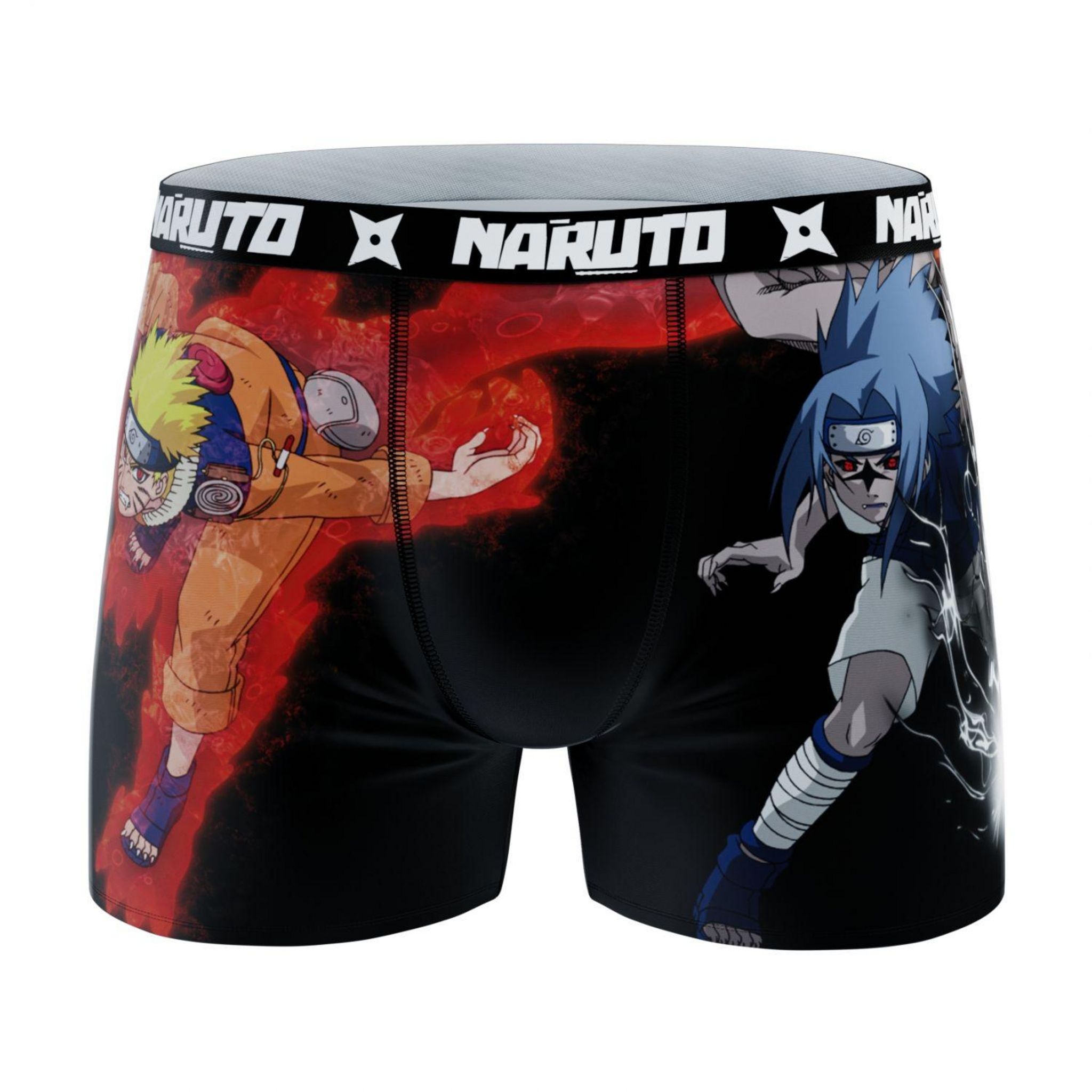 NARUTO Lot de 6 Boxers homme Naruto