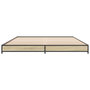 Voir la diapositive 4 : VIDAXL Cadre de lit sans matelas chene sonoma 120x200 cm