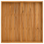 Voir la diapositive 5 : VIDAXL Plateau de service 70x70 cm Bois de teck massif