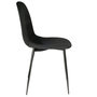 Voir la diapositive 3 : TOILINUX 2 Chaises design velours Giulia
