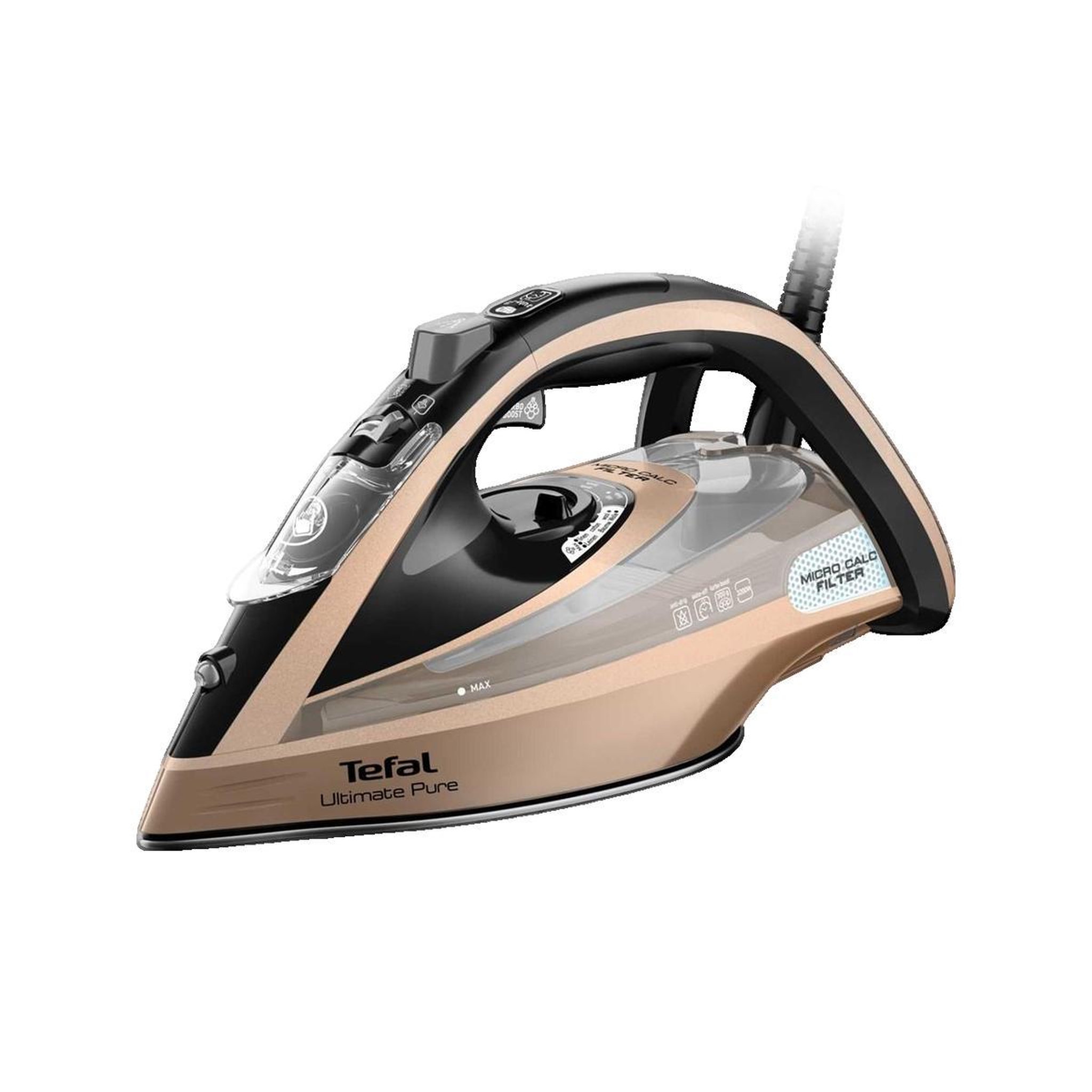 TEFAL Fer à repasser Tefal Ultimate Pure FV9852E0 Vapeur et Sec