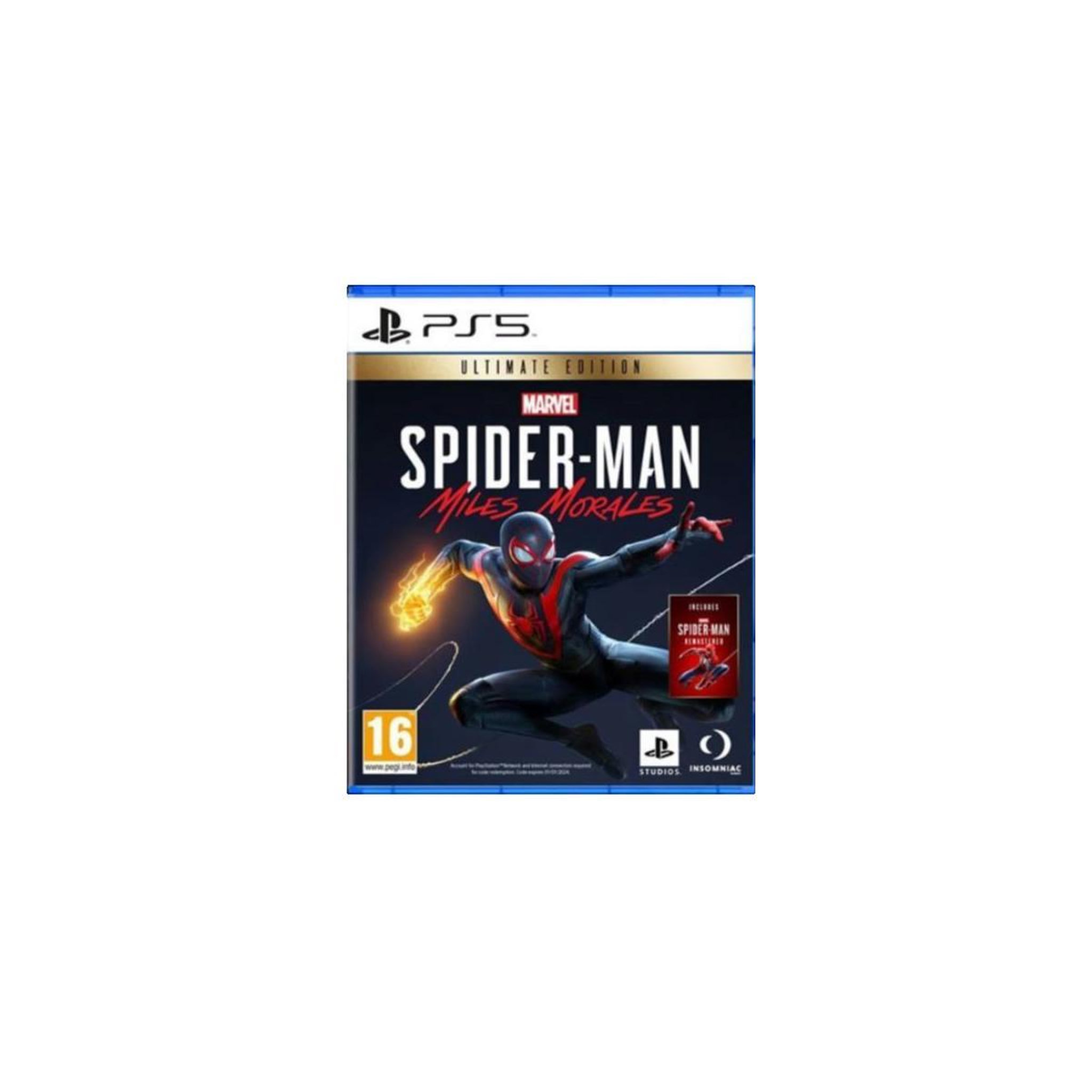 Voir la diapositive 2 : SONY Jeu vidéo Sony Marvel's Spider-Man: Miles Morales Ultimate Edition