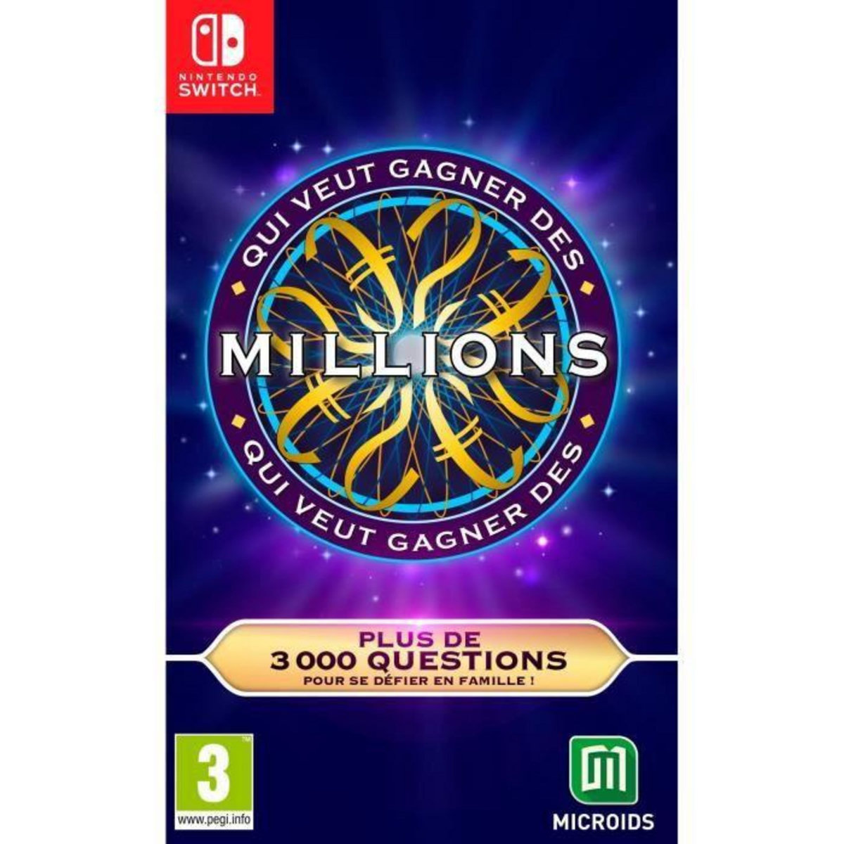 JUST FOR GAMES Qui veut gagner des Millions ? Nintendo Switch