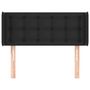 Voir la diapositive 3 : VIDAXL Tete de lit avec oreilles Noir 83x16x78/88 cm Similicuir