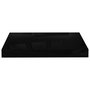 Voir la diapositive 5 : VIDAXL Etagere murale flottante 2 pcs Noir brillant 40x23x3,8 cm MDF