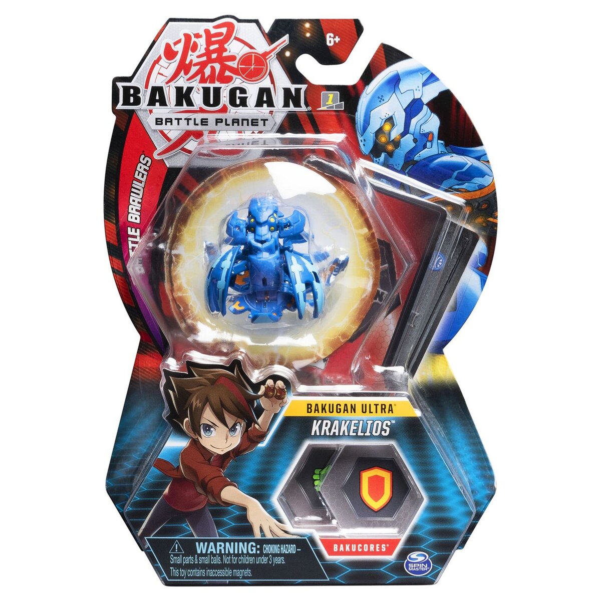 SPIN MASTER Pack figurine Bakugan Ultra Battle + cartes