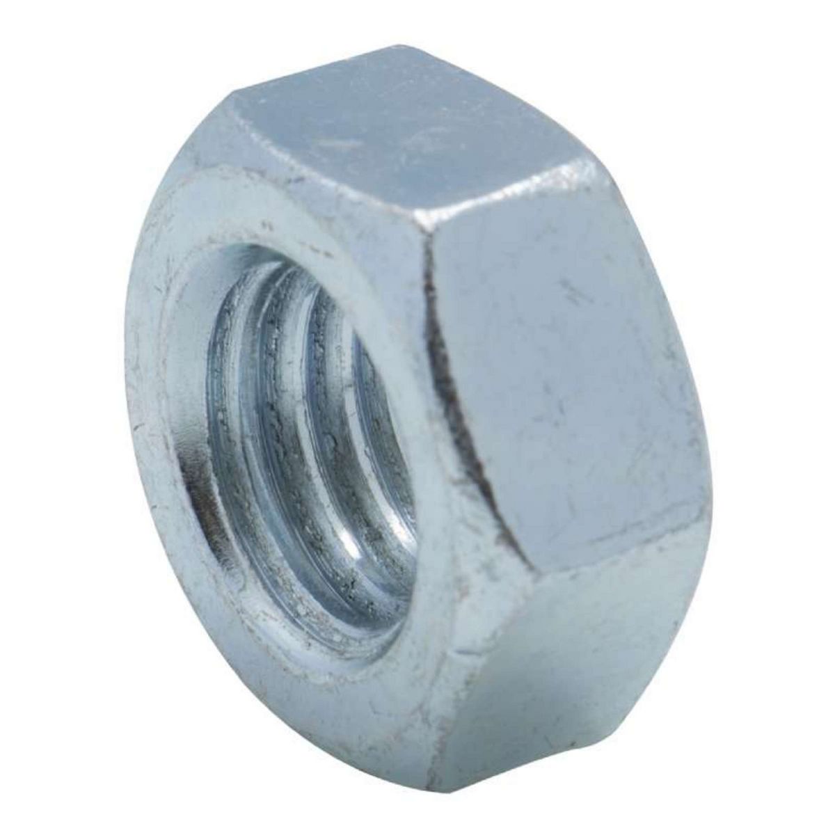  Écrou hexagonal zingué 6 pans Vissal  Classe 8  Ø 6mm  lot de 20 écrous