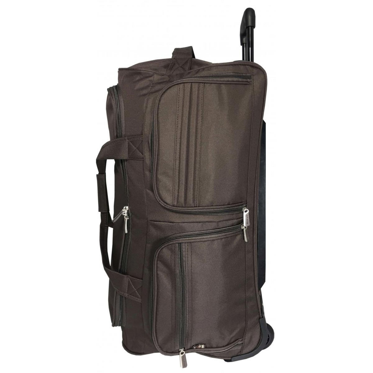 David Jones Sac de voyage avec roulettes 120L grand volume 76cm