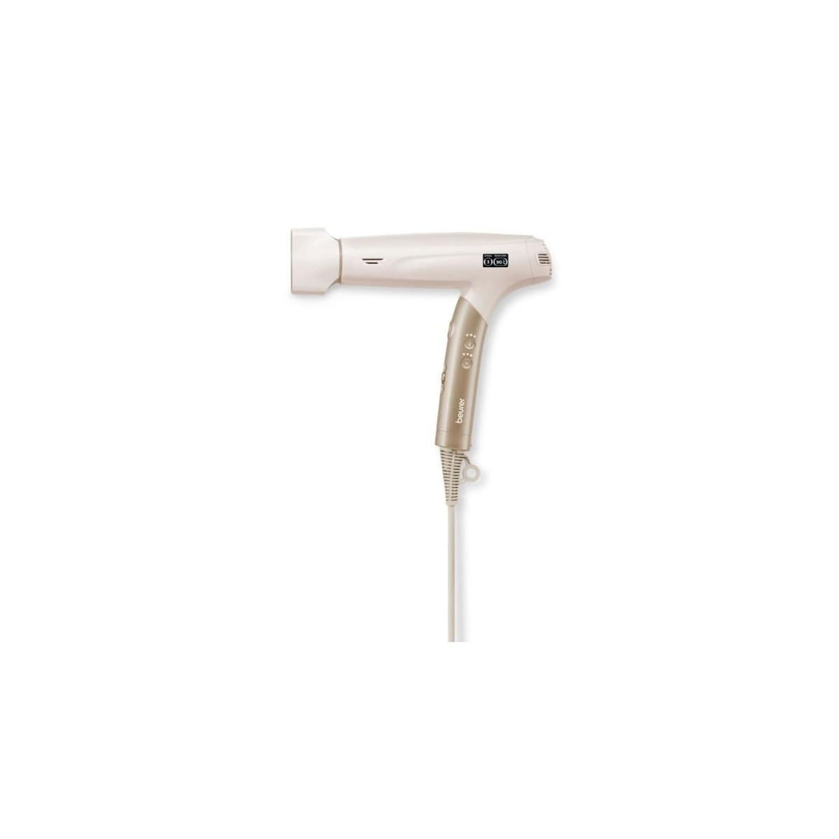 Beurer Beurer HC 150 sèche-cheveux 1600 W Or, Blanc