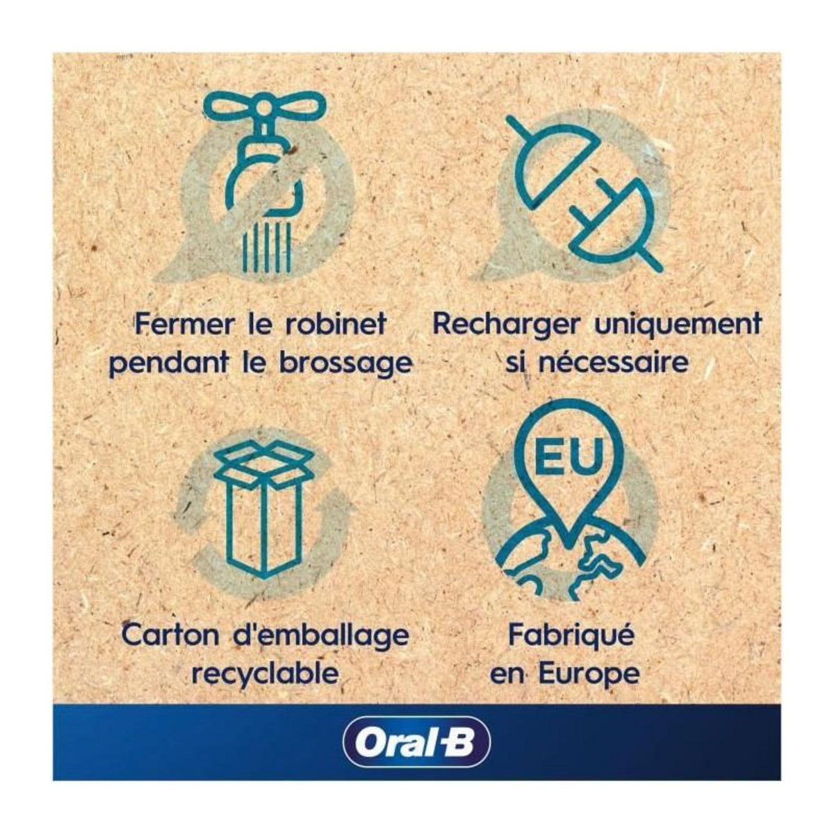 ORAL B Brosse a dents électrique ORAL-B Pro 3 - 80719288 - blanc - sans fil