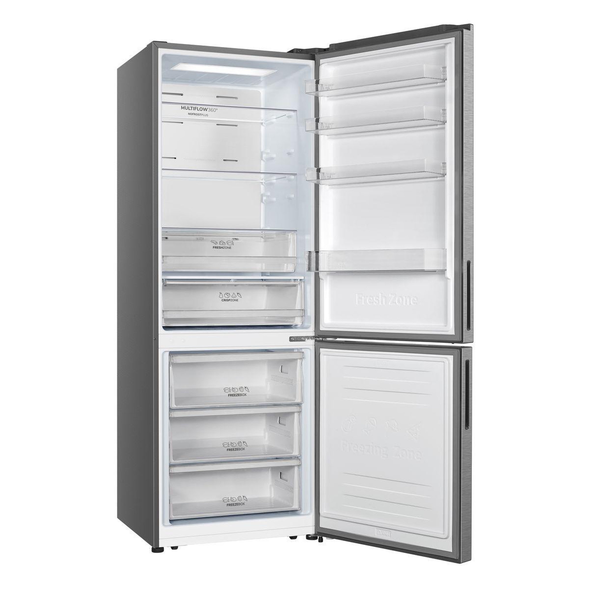 Voir la diapositive 5 : GORENJE Réfrigérateur combiné nrk720eaxl4