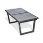 Voir la diapositive 1 : Table de jardin rectangulaire - 8/10 places - Aluminium et plateau céramique - Anthracite - OLHOS