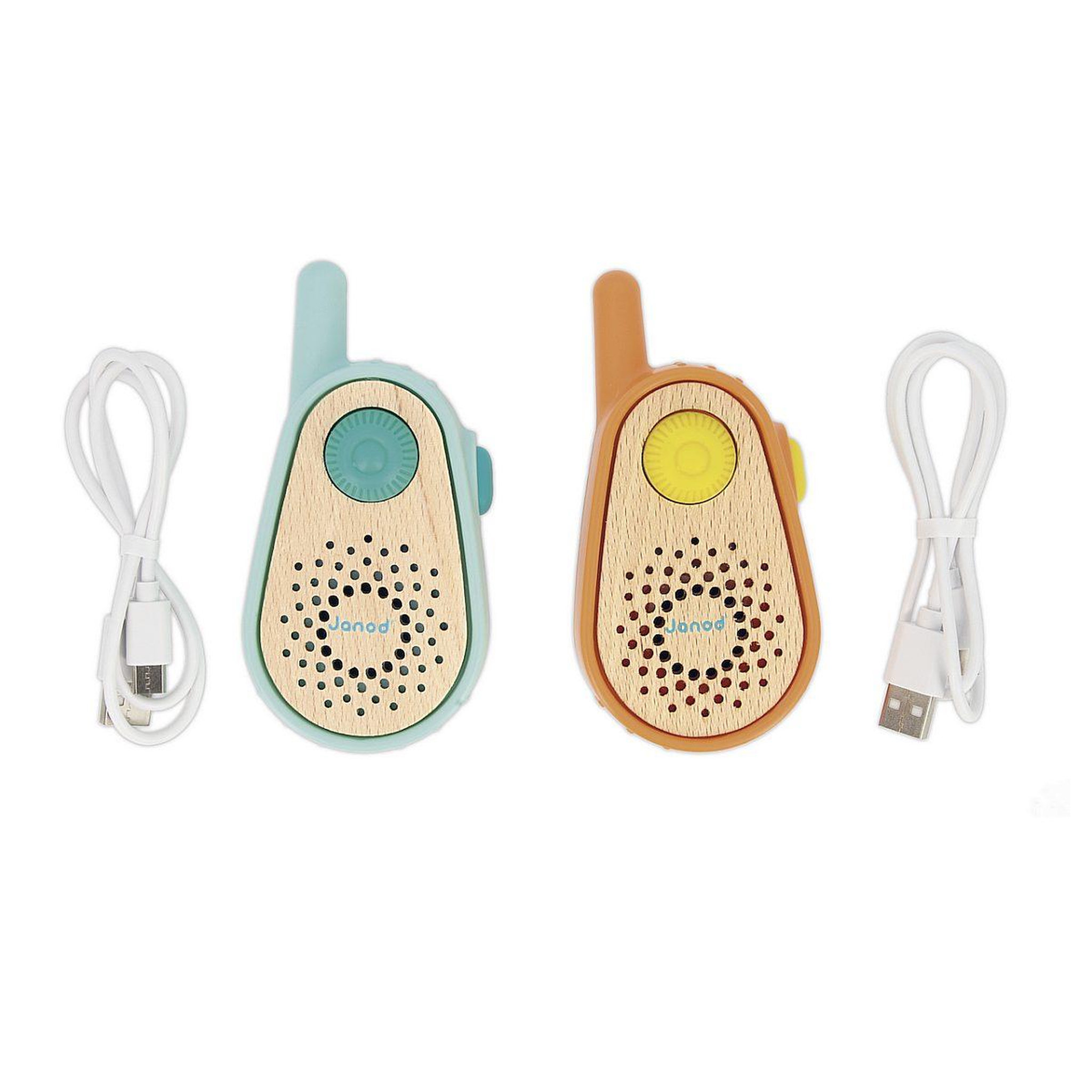 Voir la diapositive 4 : JANOD Mes 1ers talkies-walkies happy garden multicolore