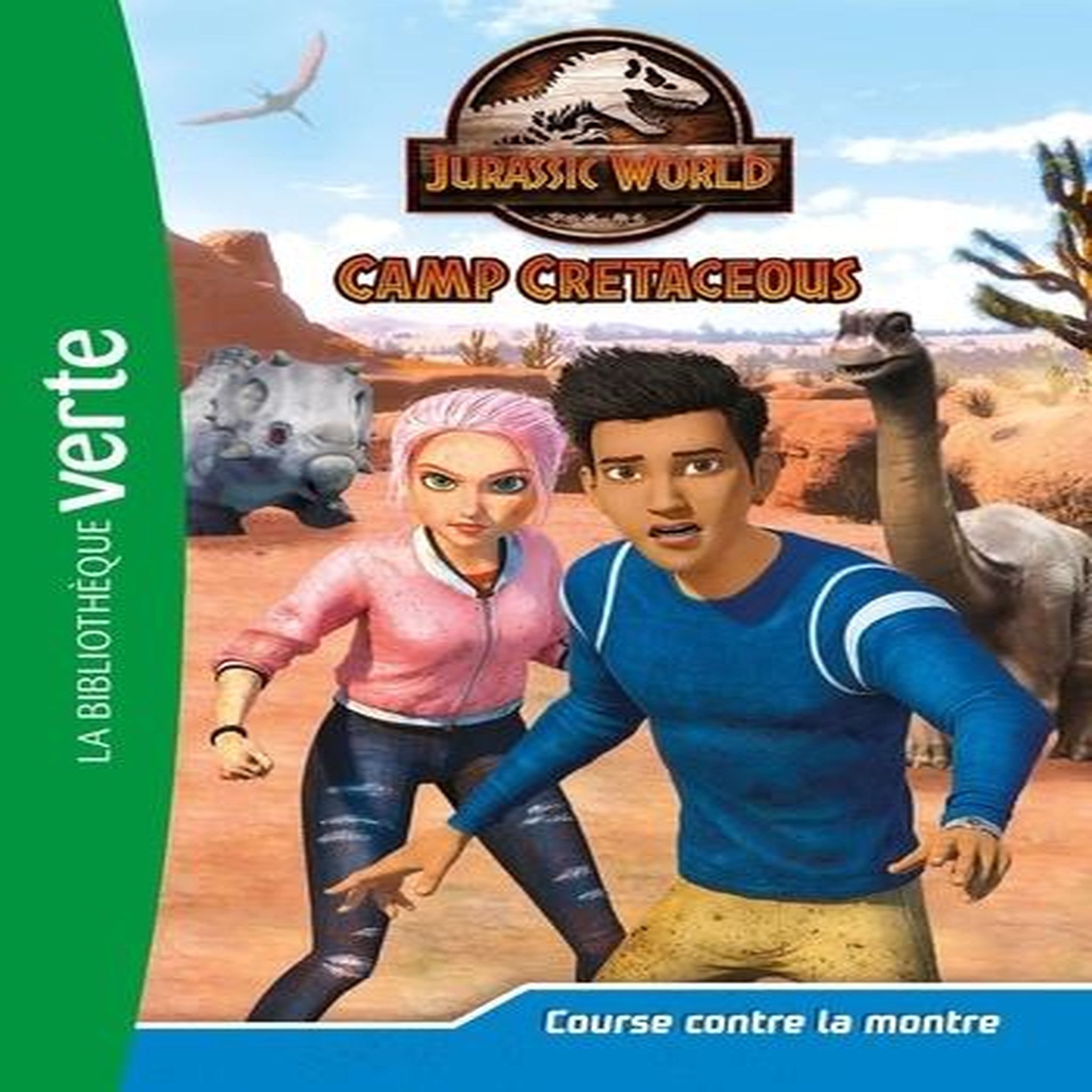 JURASSIC WORLD CAMP CRETACEOUS TOME 21 : COURSE CONTRE LA MONTRE, Hachette