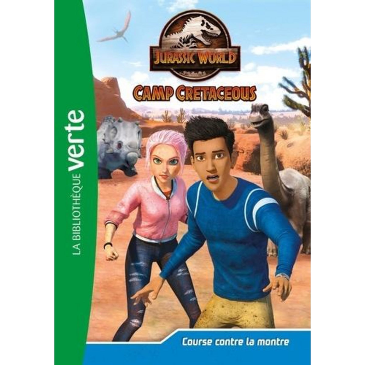 JURASSIC WORLD CAMP CRETACEOUS TOME 21 : COURSE CONTRE LA MONTRE, Hachette