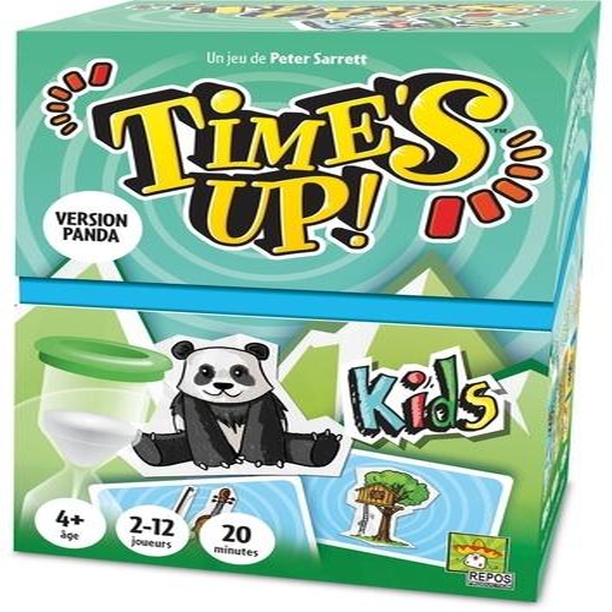 Voir la diapositive 1 : Asmodee TIME'S UP KIDS PANDA, Papeterie