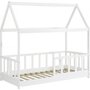 Voir la diapositive 1 : Habitat et Jardin Lit cabane pour enfant  Mila  - 90 x 190 cm - Blanc