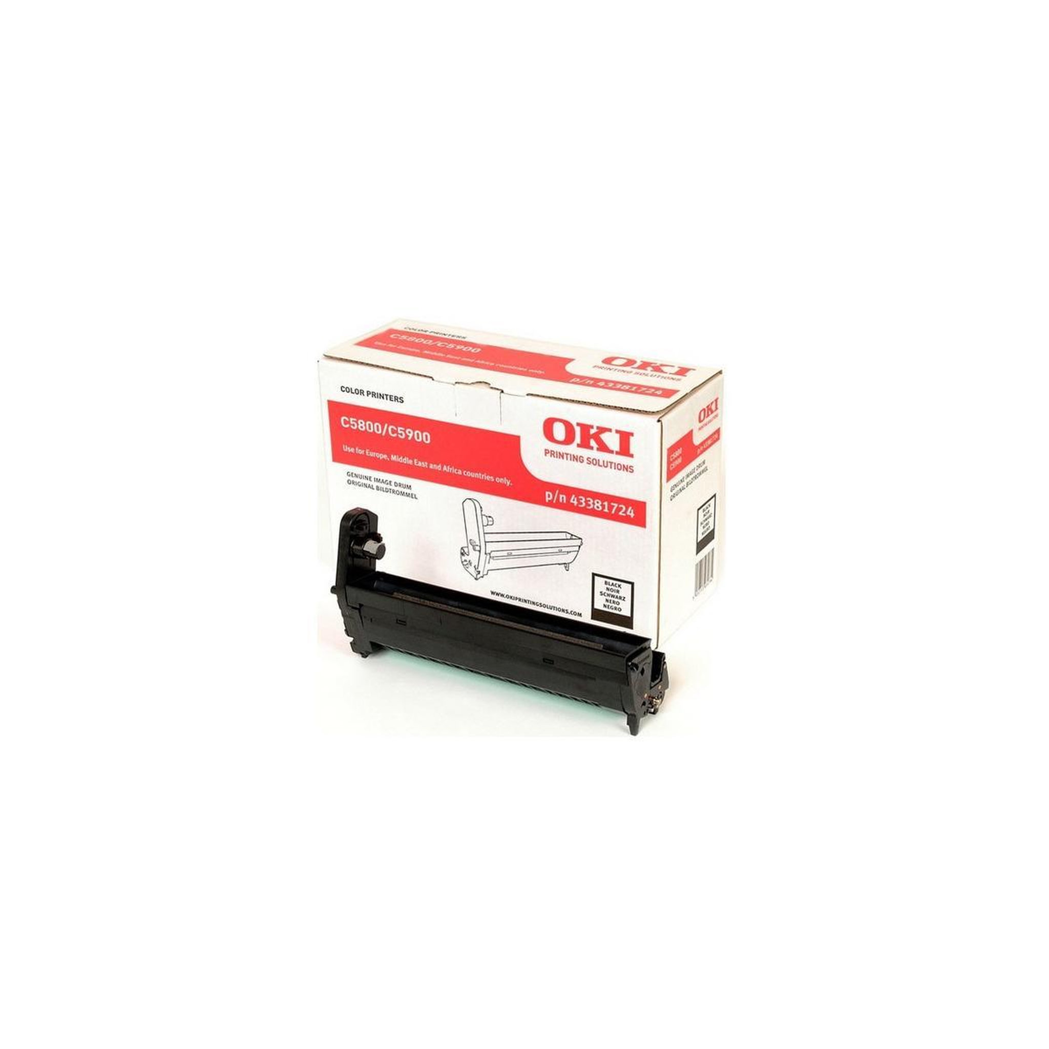 Oki Oki 43381724 tambour d'imprimante original