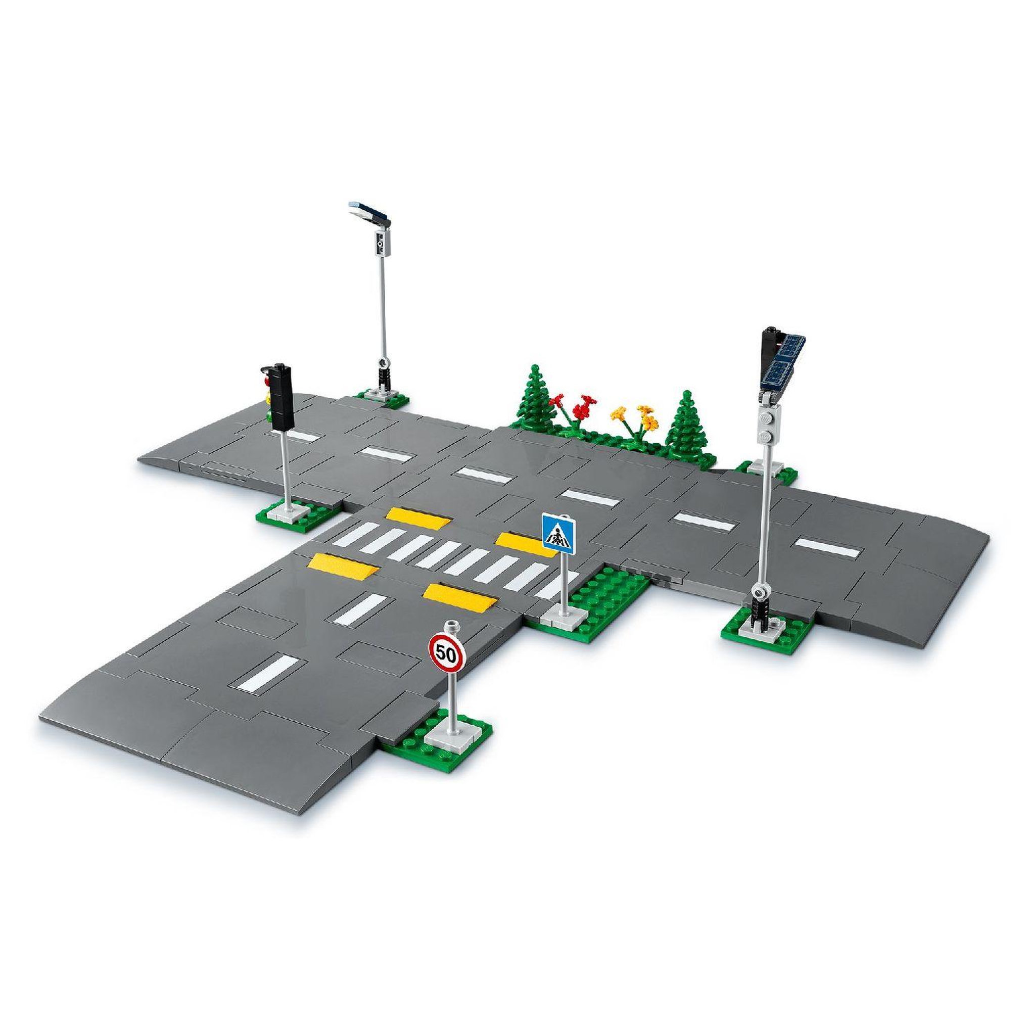 Voir la diapositive 3 : LEGO City 60304 - Intersection à assembler