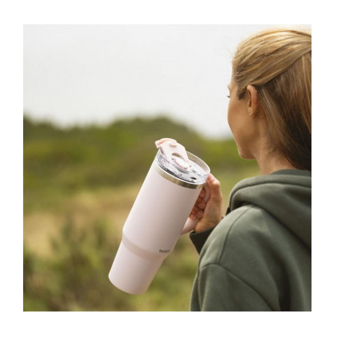 Bodum Mug de voyage 1.2l rose - 12556-340PS-10