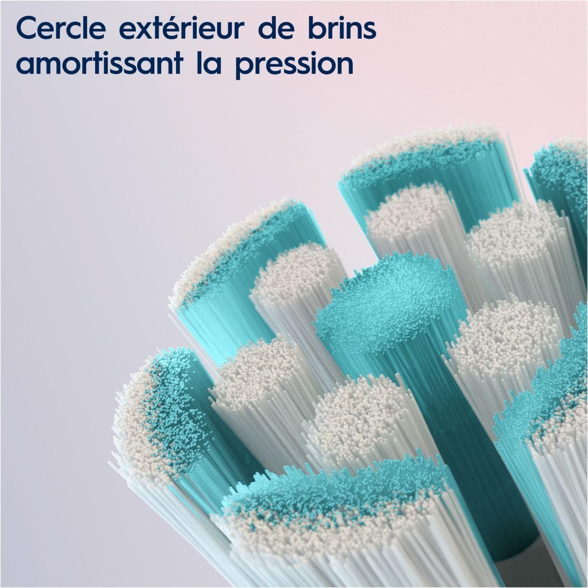 ORAL B Brossette dentaire 6 XL Pack iO Gentle Care