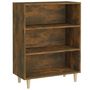 Voir la diapositive 2 : VIDAXL Buffet Chêne fumé 69,5x32,5x90 cm Bois d ingénierie