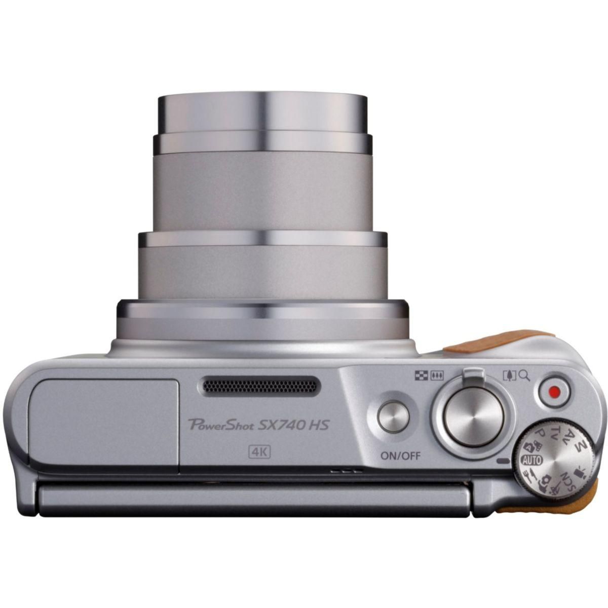 Canon Appareil photo Compact PowerShot sx740 HS Lite Argent
