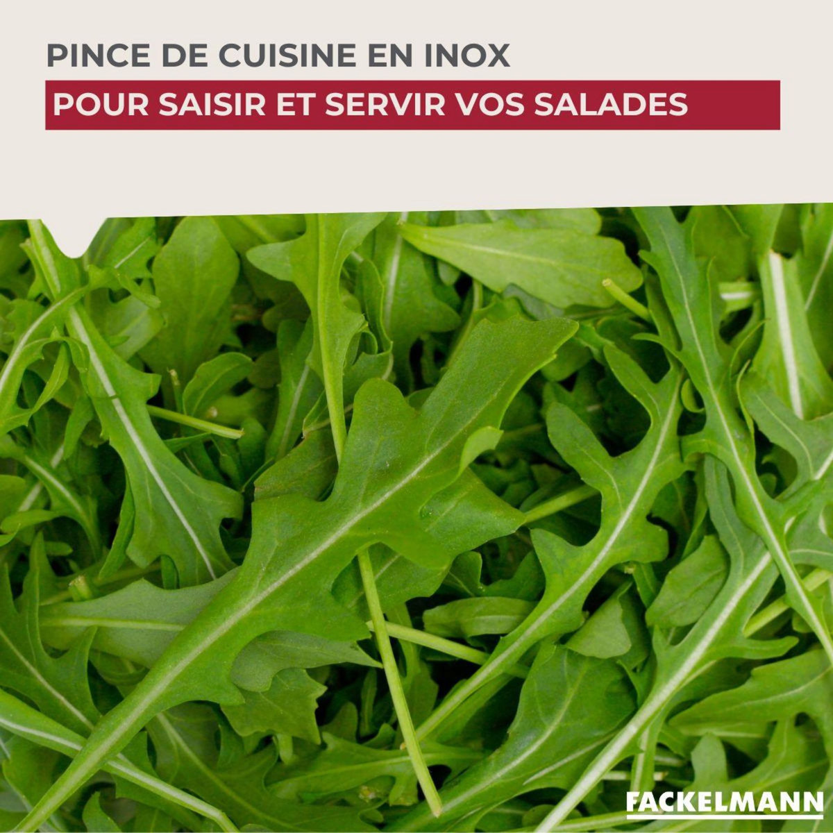 Fackelmann Pince à spaghettis, de cuisine en Acier inoxydable 19 cm Fackelmann