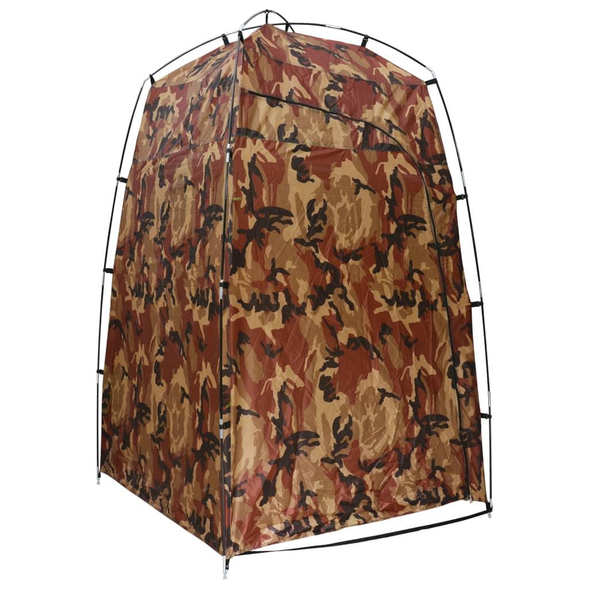 Voir la diapositive 2 : VIDAXL Tente de vestiaire/WC/ Douche Camouflage