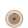Voir la diapositive 2 : Paris Prix Horloge Murale en Rotin  Wonder  61cm Naturel