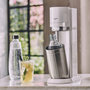Voir la diapositive 3 : SODASTREAM Machine à soda DUO Blanche Pack 4 bouteilles