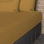 Voir la diapositive 1 : SOLEIL D'OCRE Drap housse en coton 57 fils UNI, par Soleil d'ocre