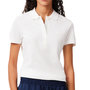 Voir la diapositive 1 : Lacoste Polo Blanche Femme Lacoste PF5462