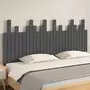 VIDAXL Tete de lit murale Gris 166x3x80 cm Bois massif de pin