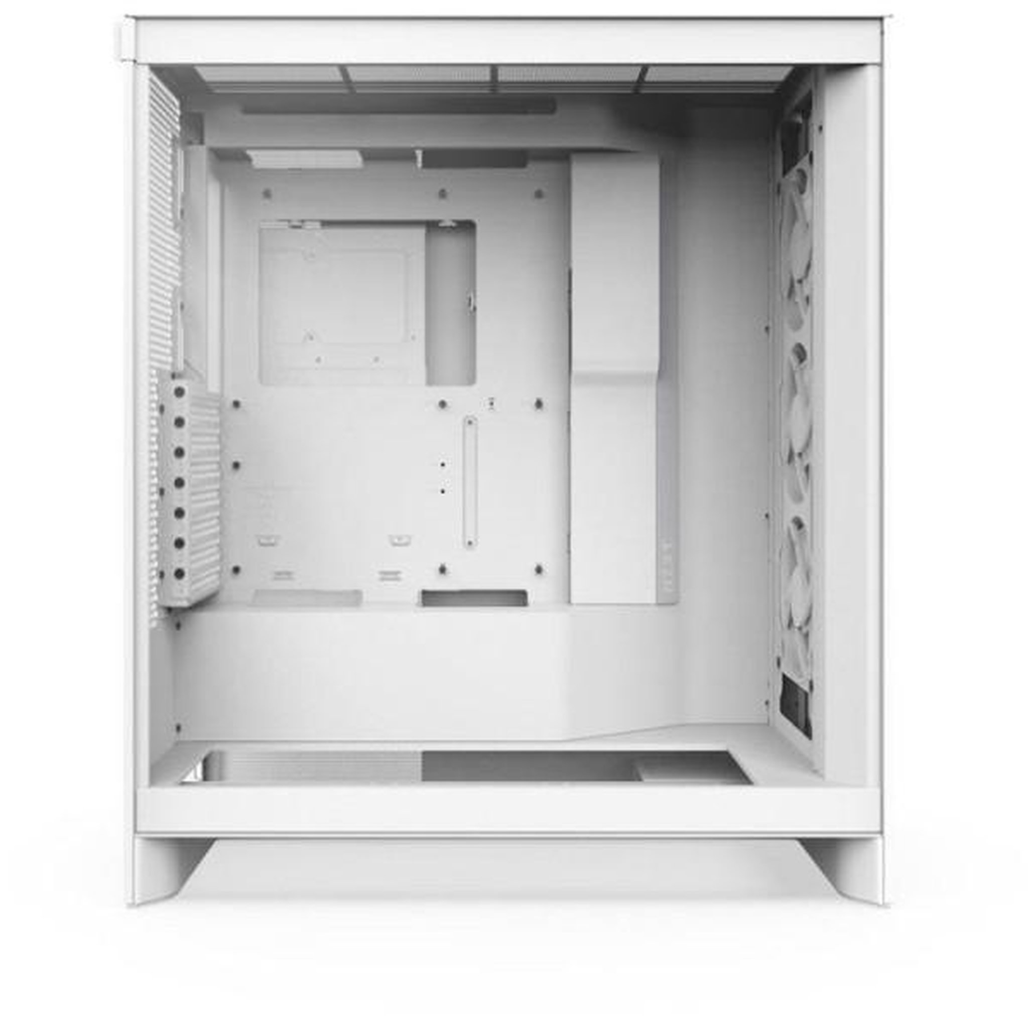 Voir la diapositive 2 : NZXT Boîtier PC Moyen Tour - NZXT - H7 Flow RGB (2024) - RGB intégré - Coloris Blanc - Flux d'air optimisé