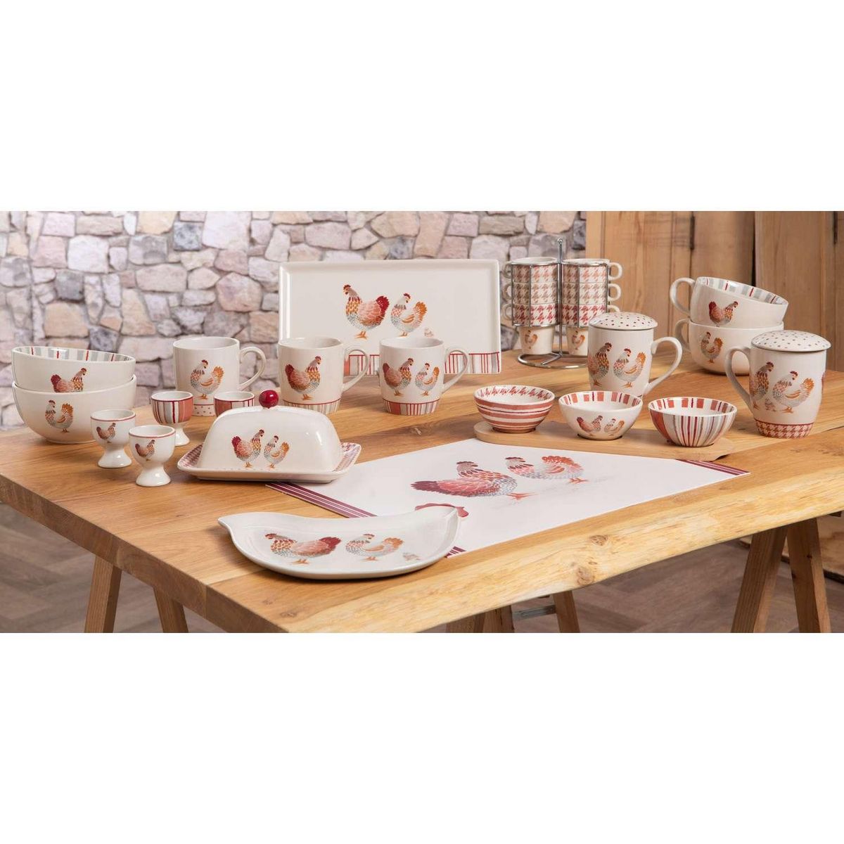 Amadeus Coffret apéritif avec 3 bols - Simone