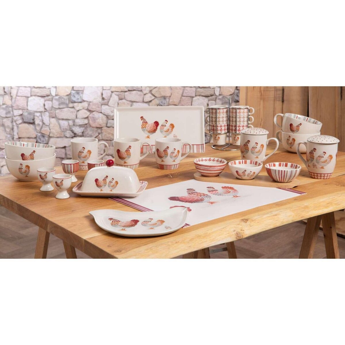 Amadeus Coffret apéritif avec 3 bols - Simone